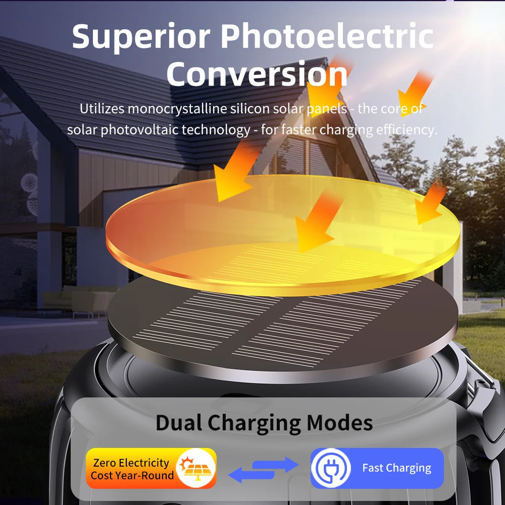 Solar Fly Zapper Garden Light - Rechargeable Outdoor Mosquito Killer Lamp & Insect Trap
