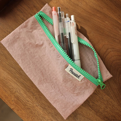 Multifunctional Lightweight Pouch for Women — Macaron Color Bag for Eyebrow Pencil, Stationery, Jewelry, Documents & Coins
