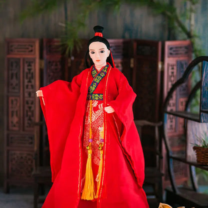 30cm 1/6 Prince Hero Man Doll – Chinese Ancient Costume Martial Arts Figure Desktop Decor Gift