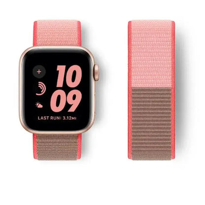 Sport Loop Strap for Apple Watch Band 40mm–49mm – Compatible with Series 3–10, SE & Ultra Adjustable Bracelet