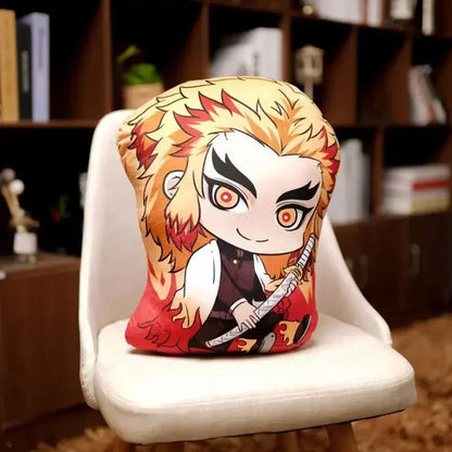 Demon Slayer Kimetsu no Yaiba Plush Cushion – Anime Dakimakura Pillow Tanjiro Nezuko Zenitsu Inosuke Kawaii Doll