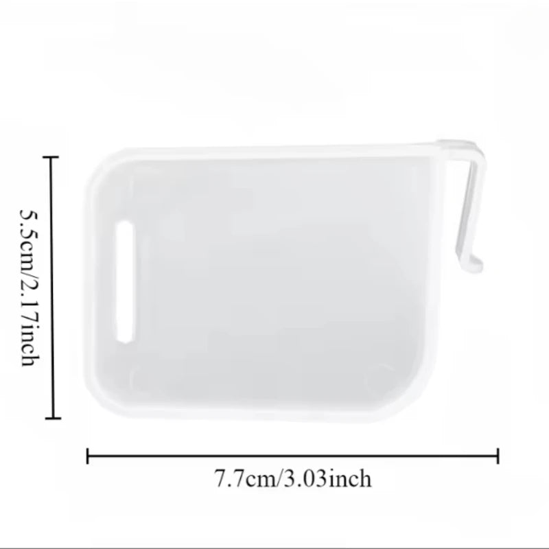 8pcs Refrigerator & Cabinet Door Divider – Kitchen Bedroom Storage Sorting Box Partition Clips