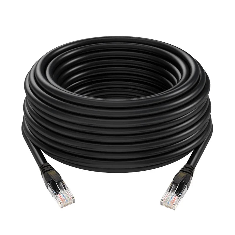 Cat6 Ethernet Cable RJ45 UTP 0.5M–50M – 1000Mbps High-Speed LAN Network Cable for Router, Computer & Internet Connection