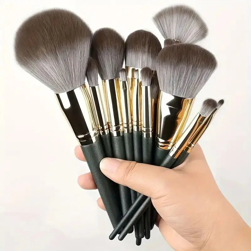 Professional Makeup Brush Set - Soft Fluffy Foundation Powder Eyeshadow Kabuki Blending Beauty Tools