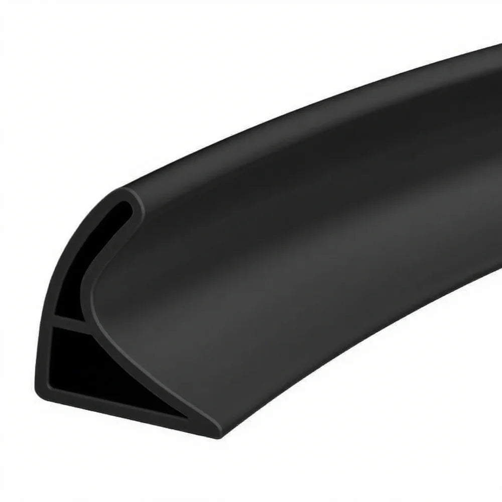2M Collapsible Shower Water Dam - Self-Adhesive Silicone Threshold for Wet & Dry Separation