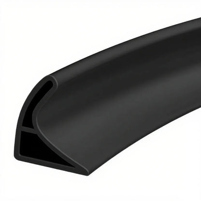 2M Collapsible Shower Water Dam - Self-Adhesive Silicone Threshold for Wet & Dry Separation
