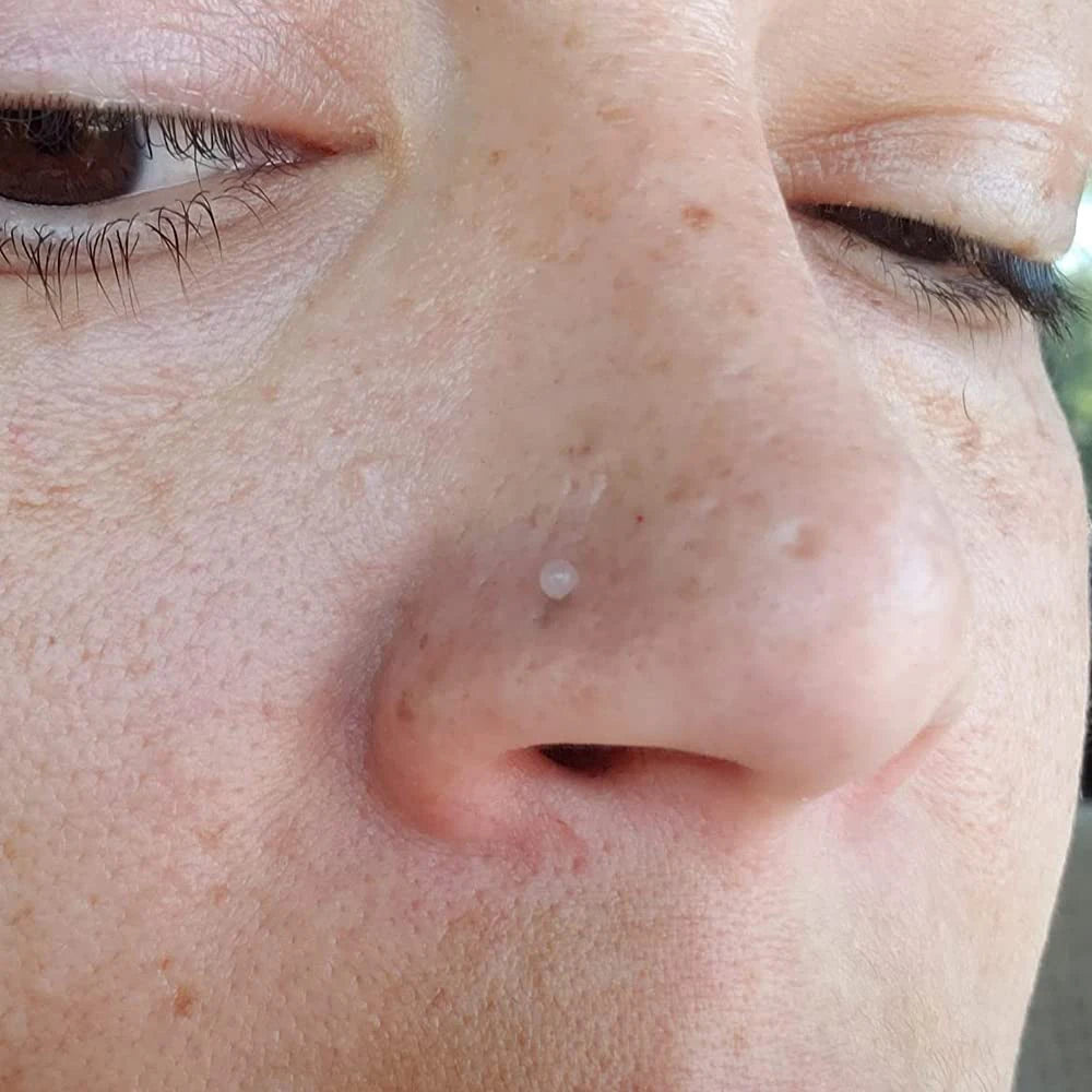 Clear Nose Rings & Studs - Plastic Piercing Retainers for Work, Sports & Healing