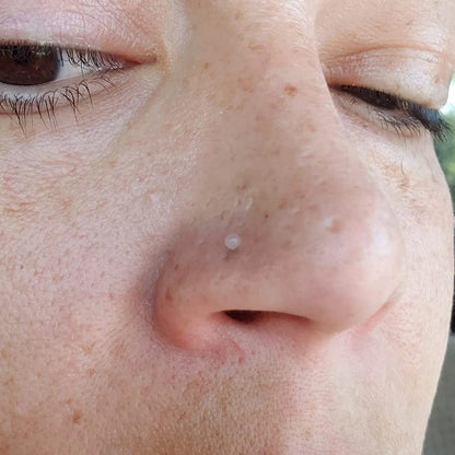 Clear Nose Rings & Studs - Plastic Piercing Retainers for Work, Sports & Healing