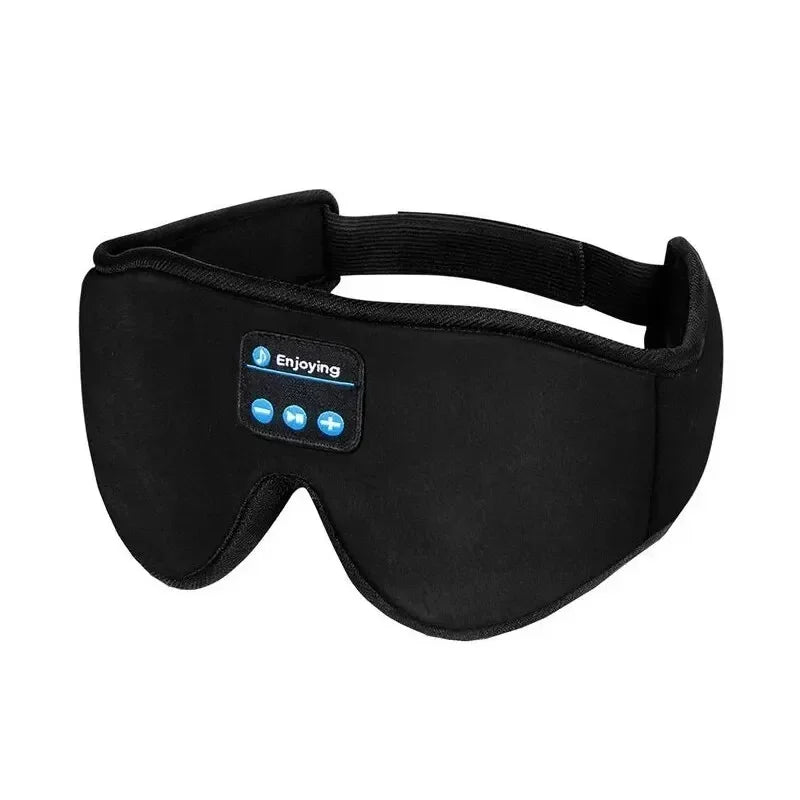 3D Eye Mask Bluetooth Sleep Headphones – Wireless Music Play with HD Speakers, Air Travel & Sleep Mask, Bluetooth 5.0