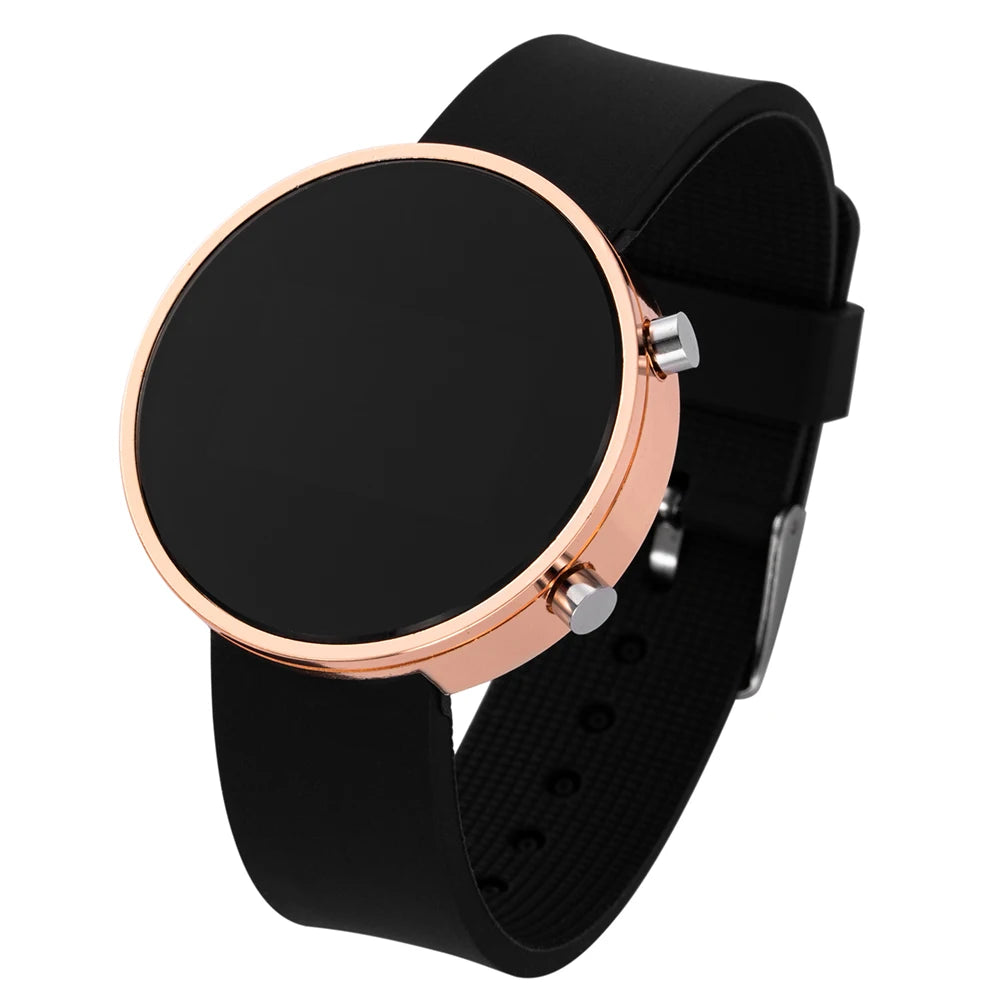 Fashion Digital Watch for Women – Simple Men's LED Wristwatch with Silicone Strap, Casual Sports Ladies Watch, Perfect Gift Reloj Mujer