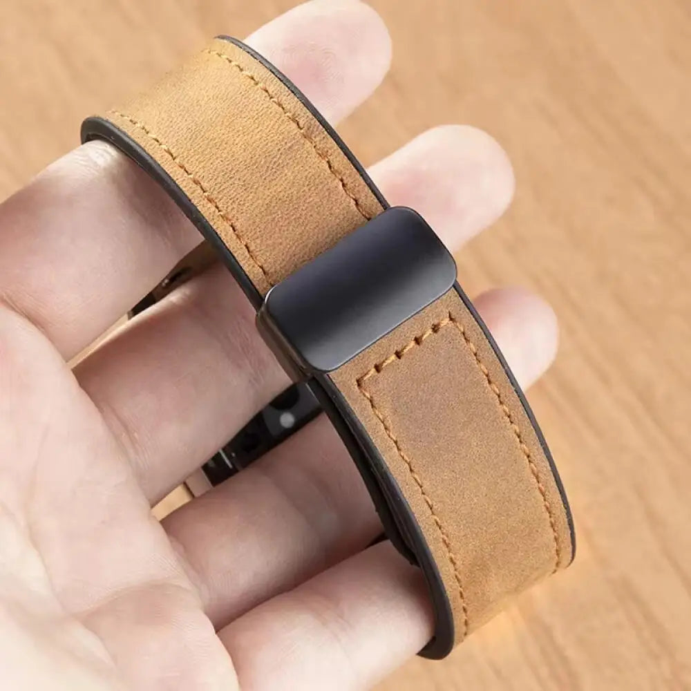Leather Silicone Magnetic Strap for CMF Watch Pro 2/3 — Wristband Bracelet Correa Belt for Nothing Watch Pro 2/3