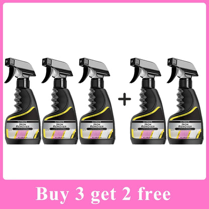 Car Rust Remover Spray – Quick Cleaner for Wheels, Exhaust Pipes & Metal Surfaces, Rust & Iron Powder Removal