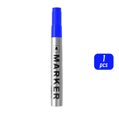 Permanent Waterproof Paint Marker Pen – Quick-Dry Black Ink for Tires, Oily Surfaces & Signature Writing Stationery Tool
