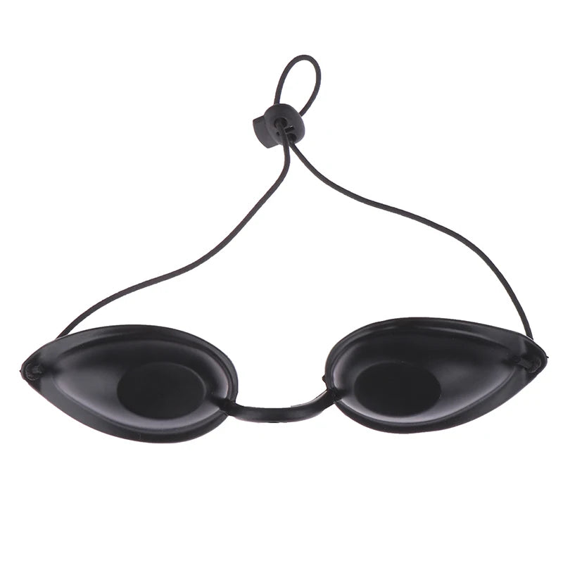 Protective Eye Goggles for IPL Laser & UV Treatment – Flexible UV Protection, Sunbed Tanning & Sunbathing Eyewear