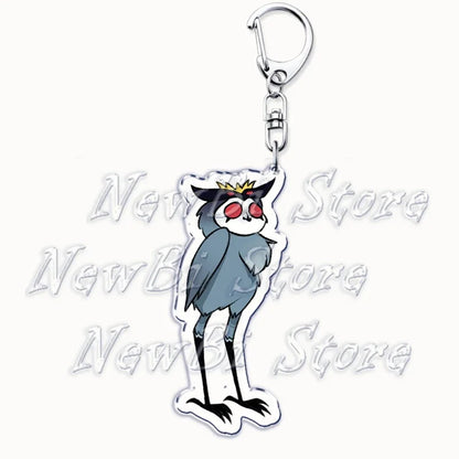 Helluva Blitzo Anime Keychain – Boss Pendant Bag Accessory & Fan Gift Keyring Jewelry