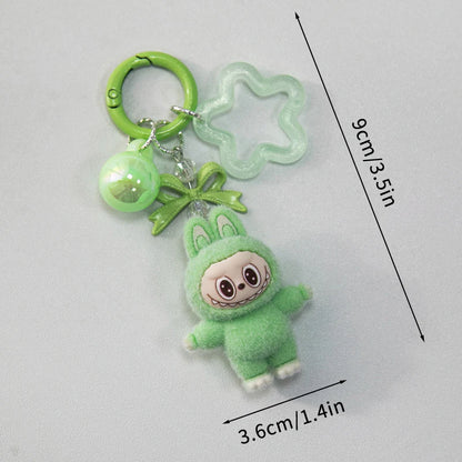Kawaii Plush Keychain – Cute Aesthetic Bag Charm for Women, Wedding & Party Gifts