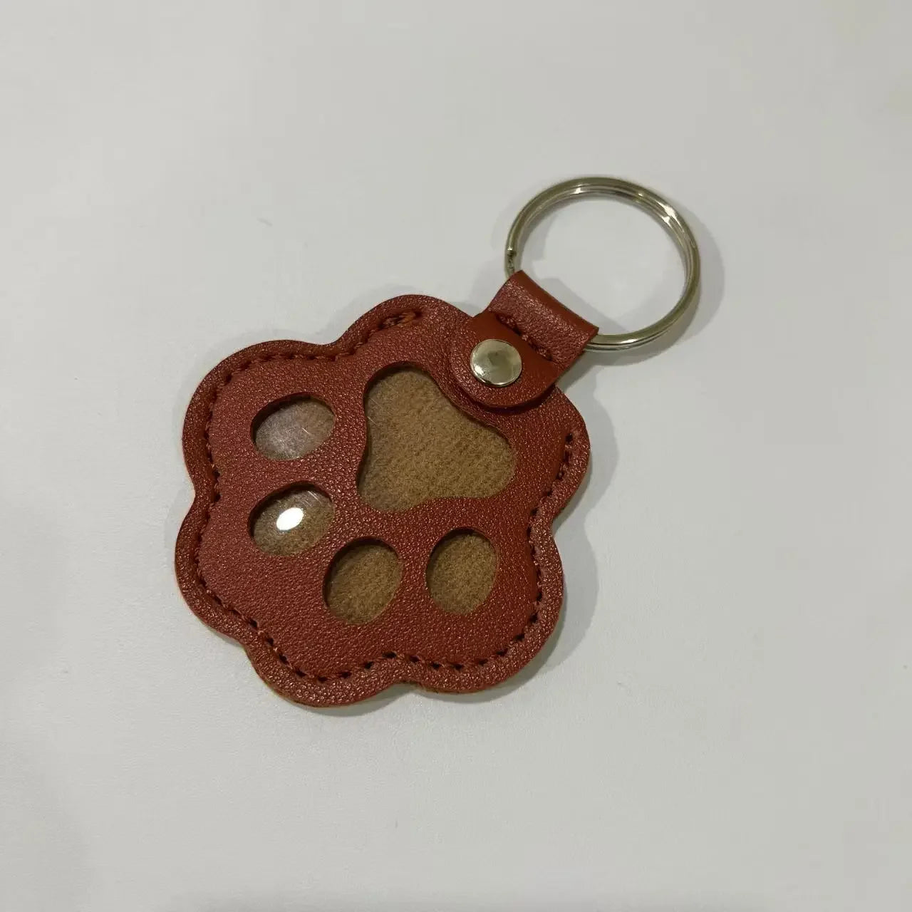 Dog & Cat Hair Storage Keychain – Cute Pet Keepsake Bag Pendant Car Keychain Gift