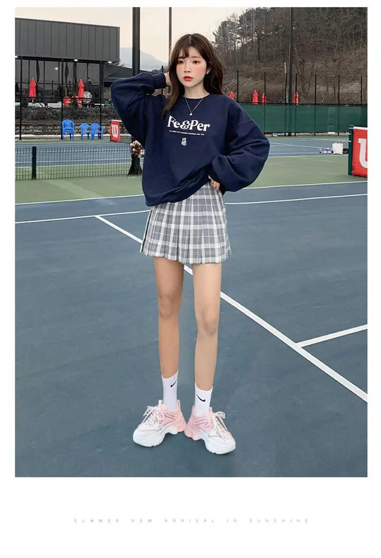 Women's Platform Sneakers - 2024 Spring Fashion Thick Sole Casual Shoes & Tennis Trainers