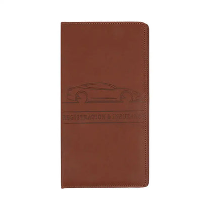 Car Document Holder — Registration & Insurance Organizer for Auto and Truck, Essential Driver Compartment Accessory