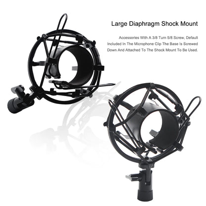Professional Scissor Arm Stand for BM800 Microphone – Universal Shock Mount with Spider Cantilever Bracket and Mic Holder
