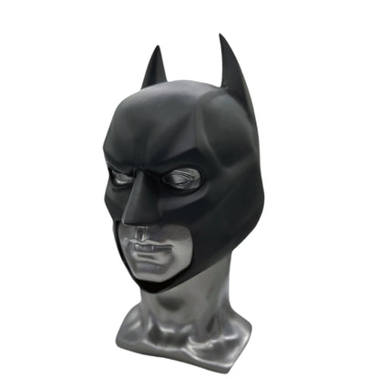 Cafele 2022 Batman Cosplay Costume for Men – Bruce Wayne Halloween Outfit with Black Latex Masquerade Mask
