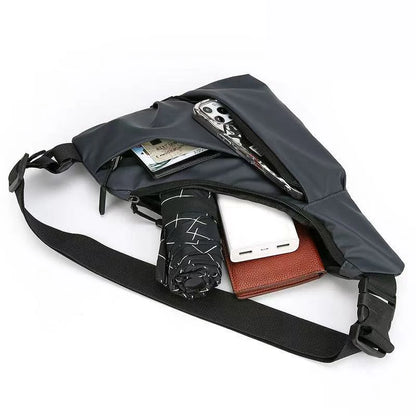 Men’s Portable Chest Bag – Lightweight Asymmetrical Crossbody for Outdoor Sports, Travel, Hiking & Daily Use