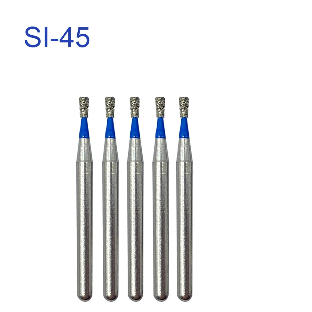 5pcs FG Dia 1.6mm Dental Drills – High-Speed Handpiece Diamond Burs for Teeth Whitening