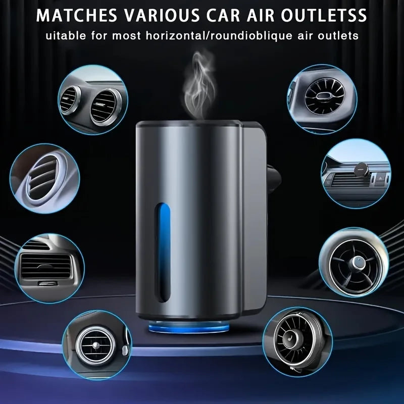 Car Air Freshener with 3 Adjustable Intensity Levels – Portable Aroma Diffuser & Fragrance Perfume