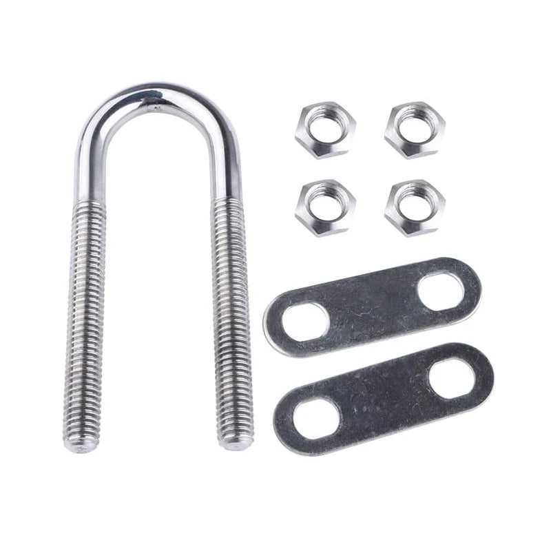 5" Stainless Steel Marine Boat U-Bolt – Stern & Bow Eye Tie Down Accessory