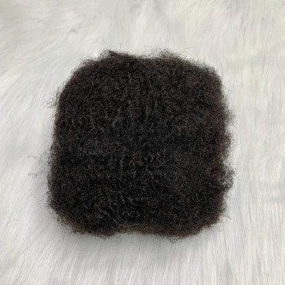 1Pc 30g Brazilian Afro Kinky Curly Remy Human Hair Bulk — No Weft Braiding Extensions for Locs & Braids