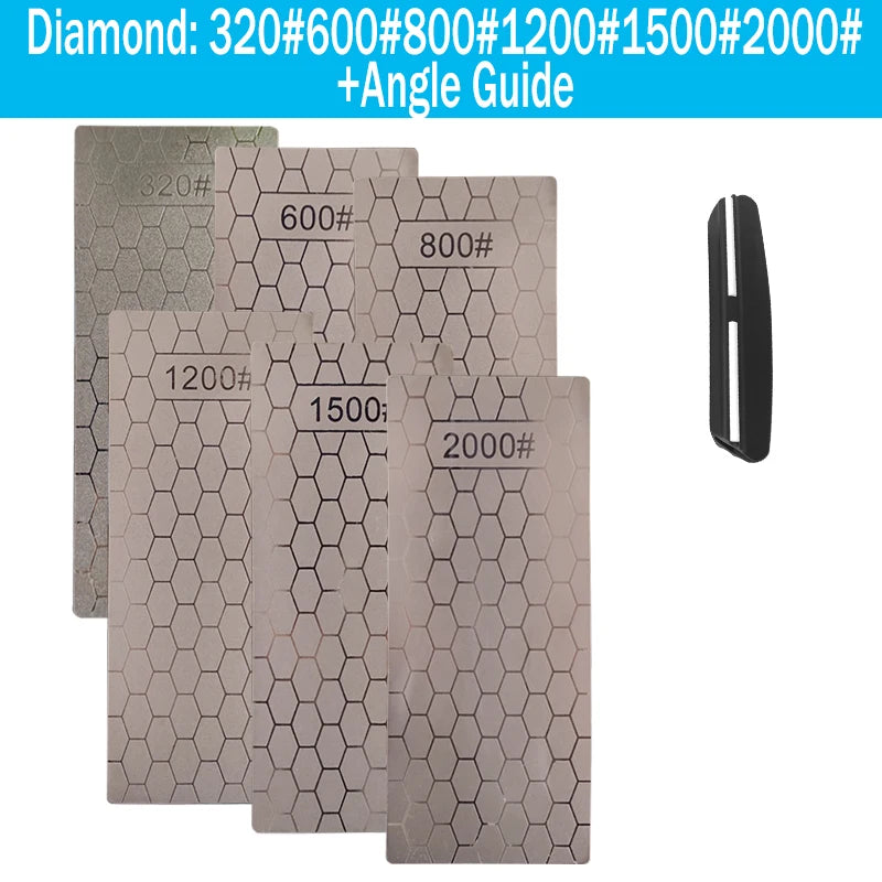 Diamond Sharpening Stone Bar | Knife Sharpener Whetstone for Grinding & Honing | No Base