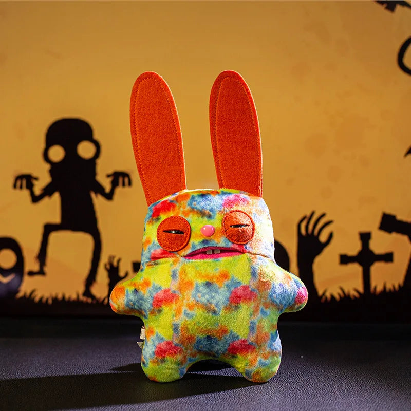 20CM Funny Ugly Monster Plush Doll - Cute Big-Toothed Stuffed Toy for Halloween, Collectors, and Gifts