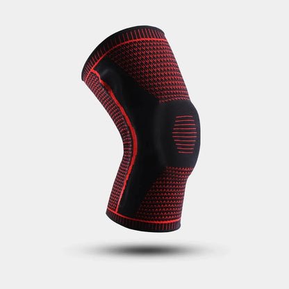 Silicone Knee Brace Compression Sleeve – Patella Support Knee Pads for Running & Sports