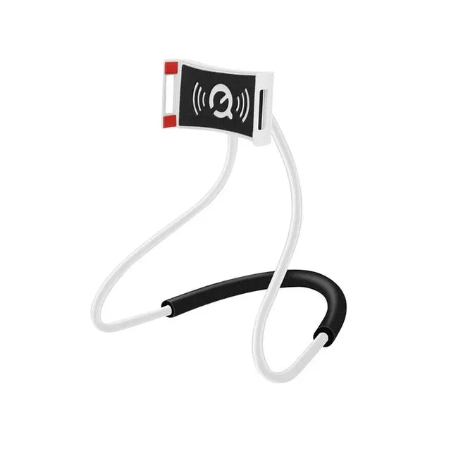 Flexible Neck Phone Holder - Hands-Free Lazy Necklace Stand for Smartphones & Tablets