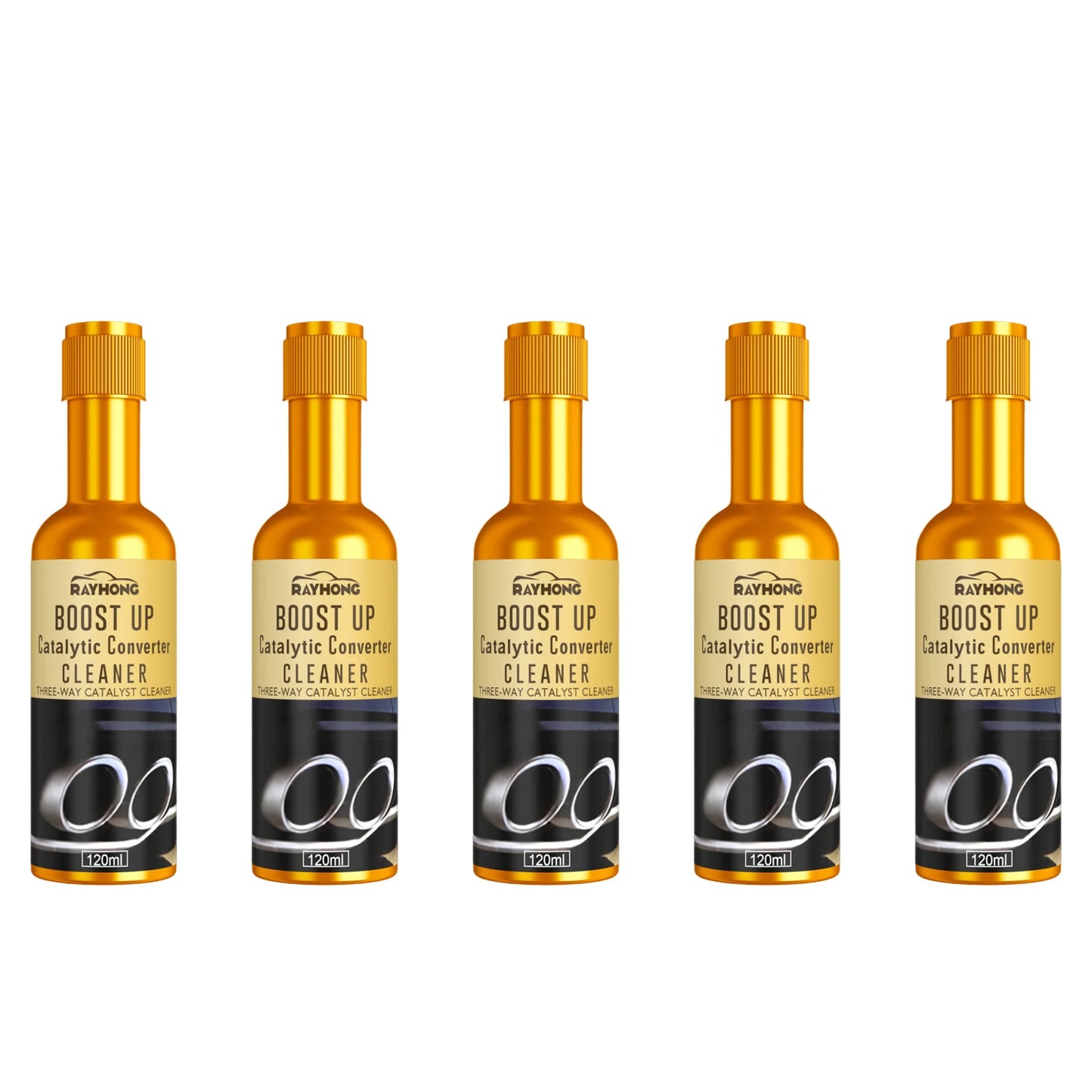 5PCS 120ml Car Catalytic Converter Cleaner – Easy Engine & Accelerator Cleaner for Catalysts
