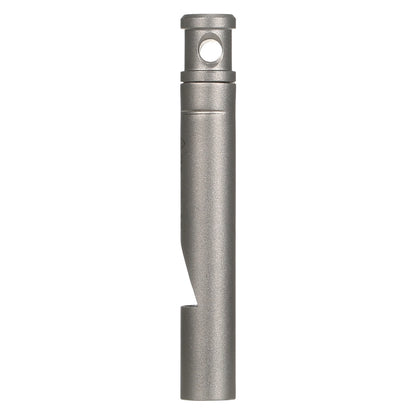 TOMSHOO Titanium Emergency Whistle - Lightweight Outdoor Survival Whistle with Cord for Camping, Hiking & Exploring