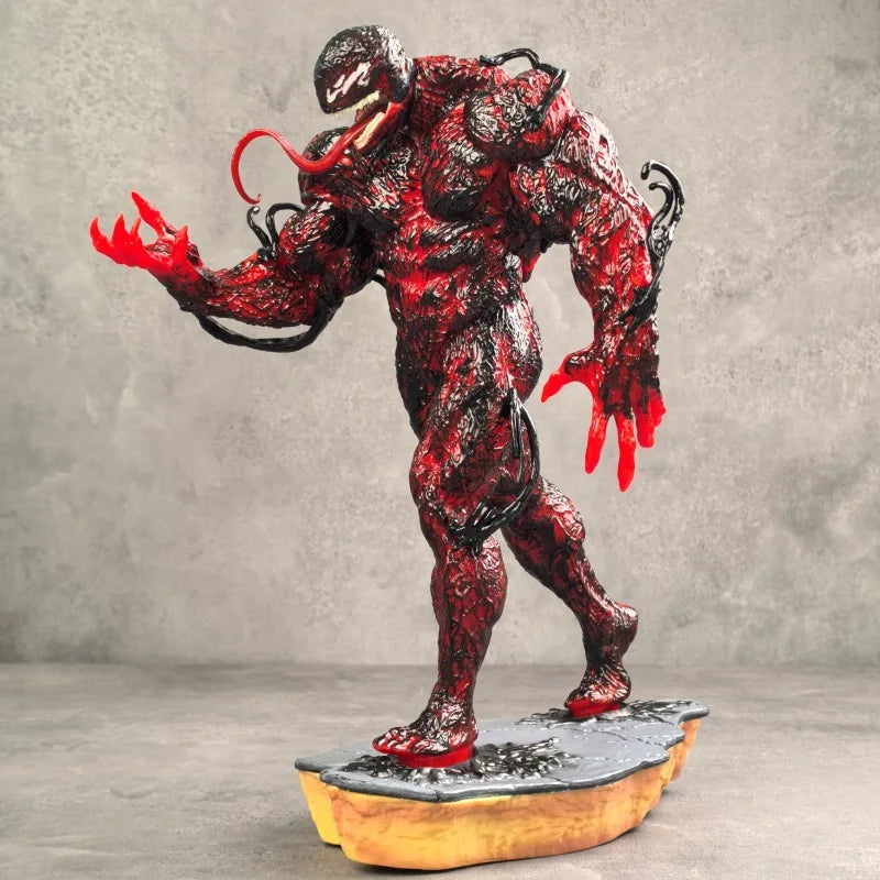 2024 Venom PVC Figure — Lying Position Venom Villain Alliance Spider-Man Anime Handmade Model Doll