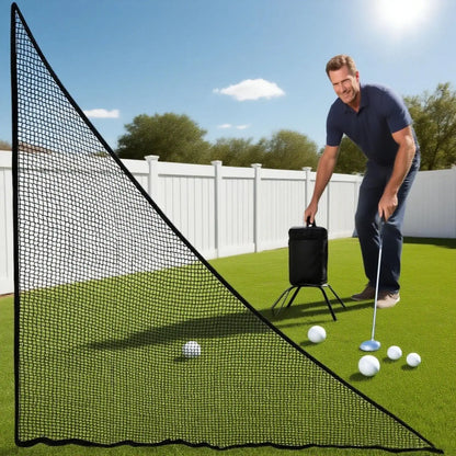 Heavy-Duty Golf Shank Hitting Net – 7FT Golf Practice Training Net for Men, Women & Teens Golf Swing Protection Equipment
