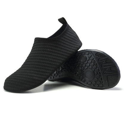 Couple Aqua Water Shoes - Lightweight Quick-Dry Anti-Slip Beach Sneakers for Men & Women