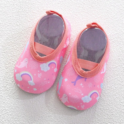 Kids Beach Water Shoes — Boys & Girls Aqua Sneakers for Swimming, Surfing, Diving & Outdoor Activities