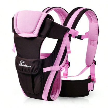 4-in-1 Ergonomic Baby Sling Carrier - Adjustable Backpack Carrier for Newborns to Toddlers