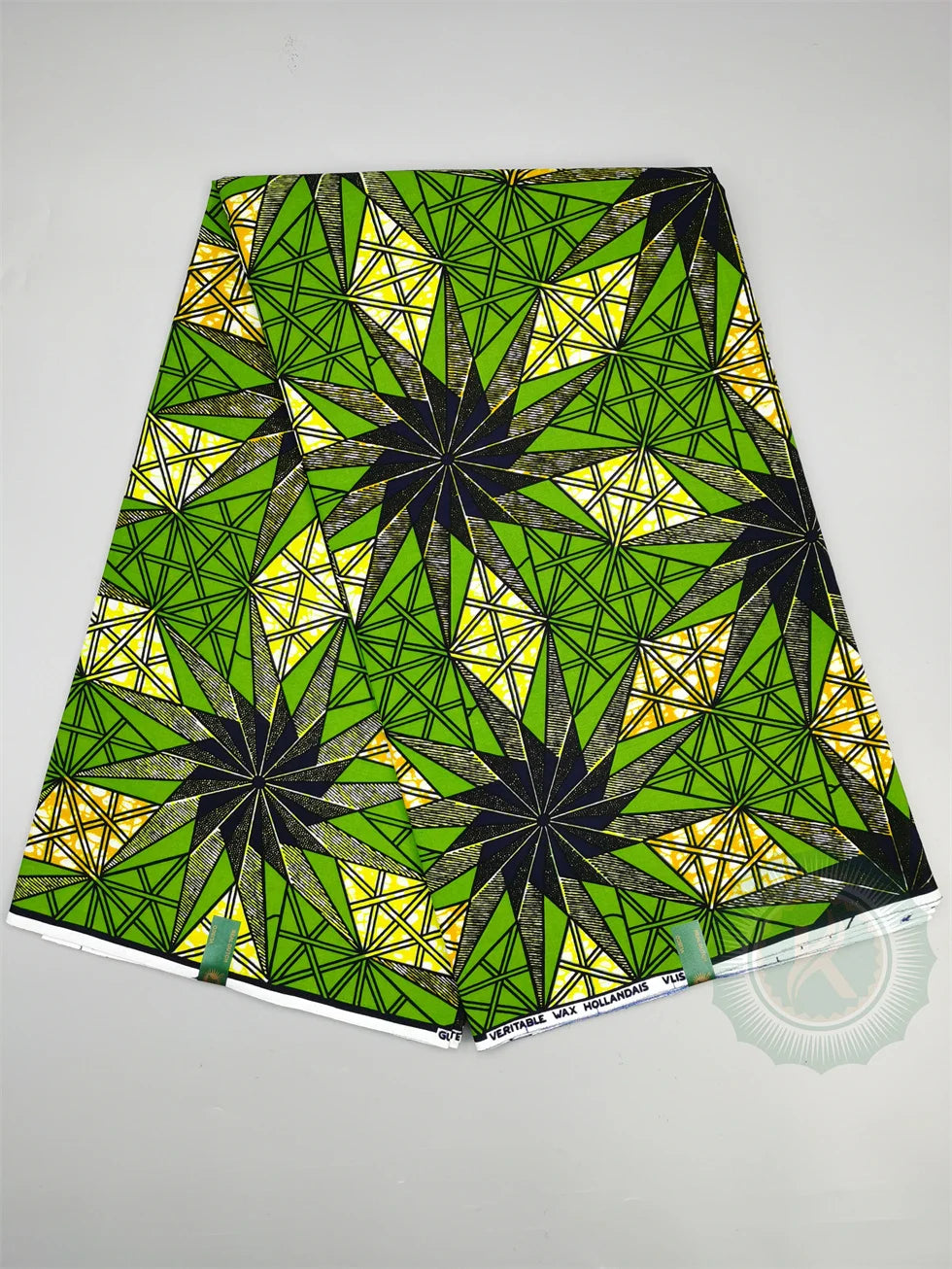 African Wax Fabric - Cotton Nigerian Ankara Batik Block Print Sewing Cloth