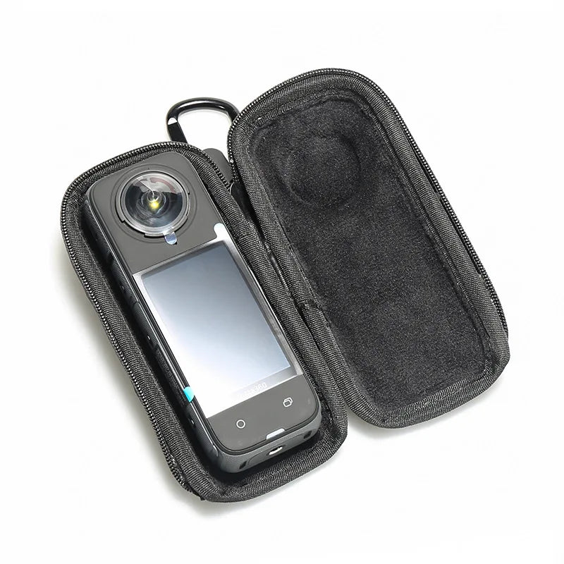 Insta360 X4 Lens Guards, Storage Bag & Screen Protector Film – Anti-Scratch Camera Accessories for Insta360 X4