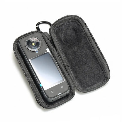 Insta360 X4 Lens Guards, Storage Bag & Screen Protector Film – Anti-Scratch Camera Accessories for Insta360 X4