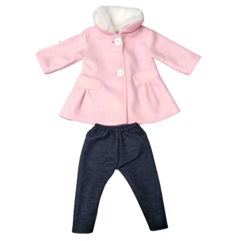 18" American Doll Clothes Set — Jacket and Pants Outfit for Baby Dolls
