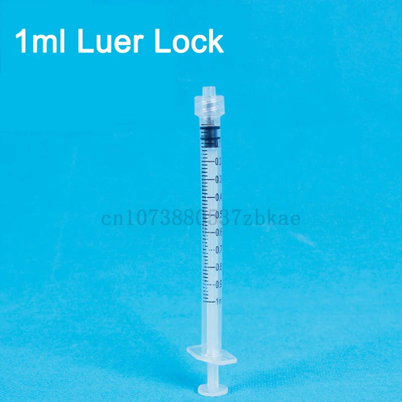1ml Luer Syringes Kit with 30G–34G Needles (2.5–4mm) – Sharp Precision Injection & Tattoo Tool Set