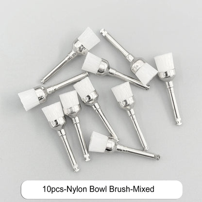 WELLCK Dental Silicone Grinding Heads – 12/10pcs Teeth Polisher for Low-Speed Dental Tools & Lab Use