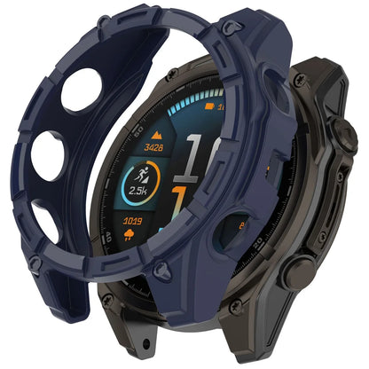 BEHUA Soft TPU Protective Case for Garmin Tactix 8 51mm — Lightweight Hollow Replacement Watch Shell Cover
