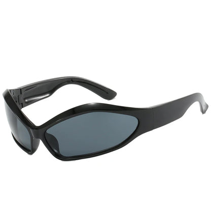 Y2K Punk Sunglasses - Special-Shaped UV400 Windproof Goggles for Men and Women, Cycling and Party Eyewear