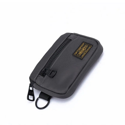 Casual Men's Canvas Coin Purse – Retro Zipper Wallet & Key Holder Small Money Bag for Youth